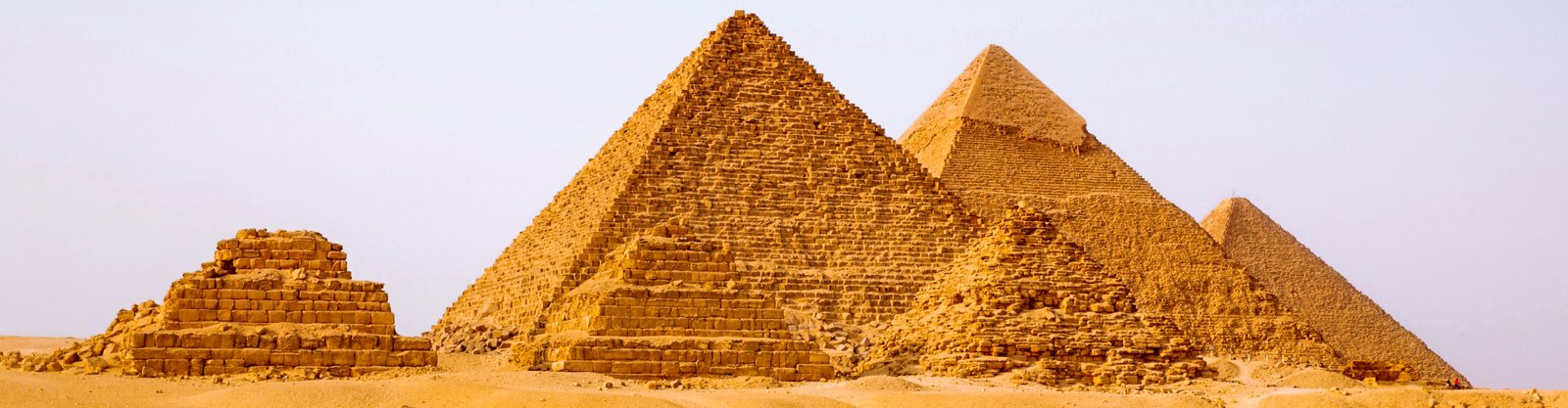 The Great Pyramids of Giza, Egypt